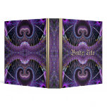Purple Mushroom Tree Fantasy Album Binder