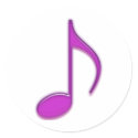 Purple Musical Note stickers by StlCityMusic Purple Musical Note stickers