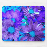Purple N Turquiose Bouquet MousePad