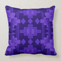 Purple Native American Pillows