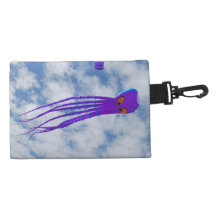 Purple Octopus Kite Accessory Bag