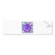 purple om bumper stickers