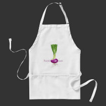 Purple Onion aprons