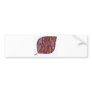 Purple Orange Colors Bumper Stickers
