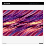 Purple orange yellow sunset stripes MacBook air skins
