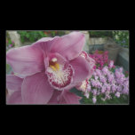 Purple Orchid and Garden Sticker