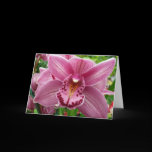 Purple Orchid Card