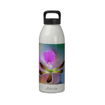 Purple Orchid Drinking Bottles