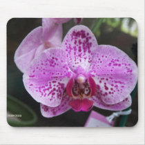 Purple orchid mouse pad mousepads