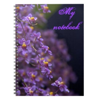 Purple Orchid Notebook