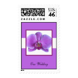 Purple Orchid Stamp