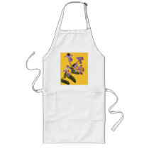 Purple Orchids - Blank Apron