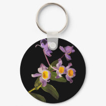 Purple Orchids - Keychains