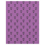 Purple owl pattern flyers