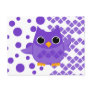 Purple Owl Post Cards