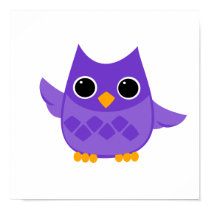 Purple Owl posters by candystore Purple Owl posters
