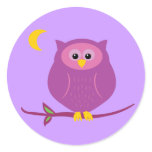 Purple Owl stickers