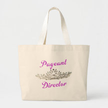 Purple Pageant Director Canvas Bags