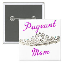 Purple Pageant Mom Pins