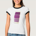 Purple Paint Sample Card t-shirts