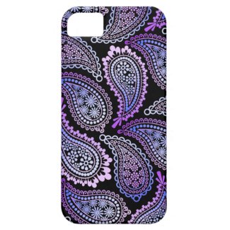 Purple Paisley iPhone 5 Case iPhone 5 Cover