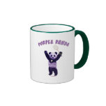 Purple Panda Badminton Mugs