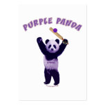 Purple Panda Cricket Business Cards