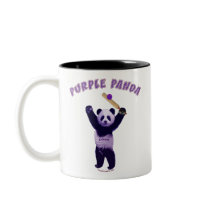 Purple Panda Cricket Coffee Mug