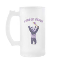 Purple Panda Cricket Mugs