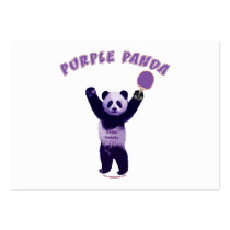 Purple Panda Ping Pong