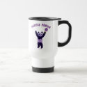 Purple Panda Ping Pong Coffee Mugs