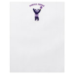 Purple Panda Ping Pong Flyers