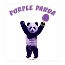 Purple Panda Ping Pong