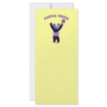 Purple Panda Ping Pong rack cards
