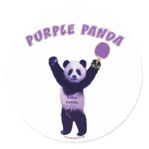 A Purple Panda