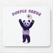 Purple Panda Racquetball mousepads