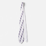 Purple Panda Racquetball Tie