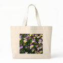 Purple Pansies Bag