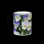Purple Pansies Mug
