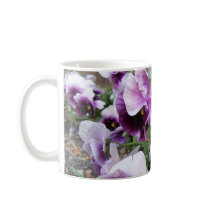 Purple Pansies Mug