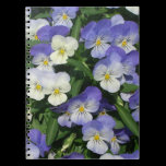 Purple Pansies Notebook