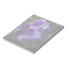 Purple Pansy Notepads