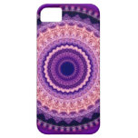 Purple Paradise Mandala iPhone 5 CaseMate Case