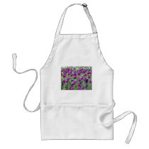 Purple Paradise Tulips aprons by sharonsphotography Purple Paradise Tulips aprons