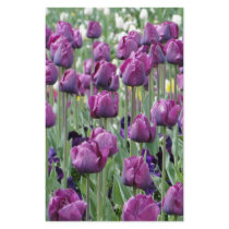 Purple Paradise Tulips stationery