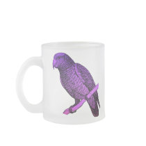 Purple Parrot Mug
