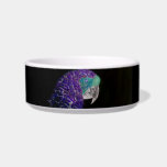 Purple Parrot pet bowls