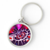 Purple Passion Gambler Key Chains
