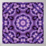 Purple Passion Kaleidoscope Posters