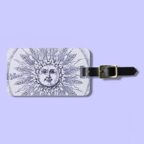 Purple Passion Smiles luggage tags